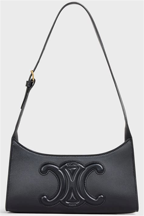 celine triomphe bag price|Celine cuir triomphe shoulder bag.